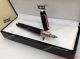 2018 Fake Montblanc M Fountain Pen Black Resin Rose Gold Clip (4)_th.jpg